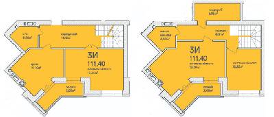 Дворівнева 111.4 м² в ЖК Синергія Сіті (Kvartal Group) від 19 000 грн/м², м. Ірпінь
