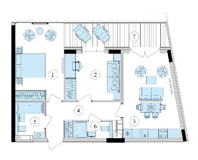 2-комнатная 65.63 м² в ЖК Park Lake City от 34 086 грн/м², с. Подгорцы