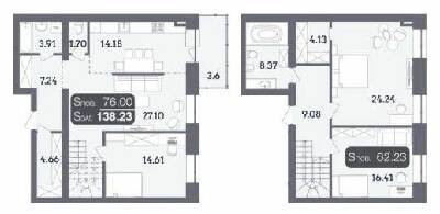 Двухуровневая 138.23 м² в ЖК Стандарт от 19 500 грн/м², Полтава