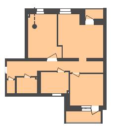 3-комнатная 86.22 м² в ЖК Кролевец от 7 200 грн/м², г. Кролевец