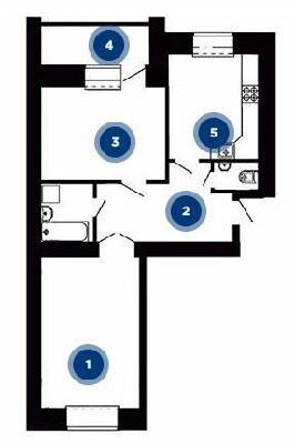 2-кімнатна 64.92 м² в ЖК на вул. Київська / вул. Тарнавського від 20 200 грн/м², Тернопіль