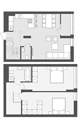 Двухуровневая 85.37 м² в ЖК Avalon Flex от 25 000 грн/м², Львов