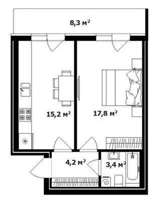 1-комнатная 47 м² в ЖК Dream City от 27 350 грн/м², Ужгород