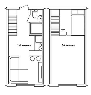 Двухуровневая 24 м² в ЖК Воробьевы горы от 31 700 грн/м², Харьков