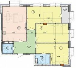 3-комнатная 105.3 м² в ЖК Podil Plaza & Residence от 53 000 грн/м², Киев