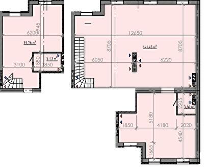 Дворівнева 190.5 м² в ЖК Osnova від 19 000 грн/м², Запоріжжя