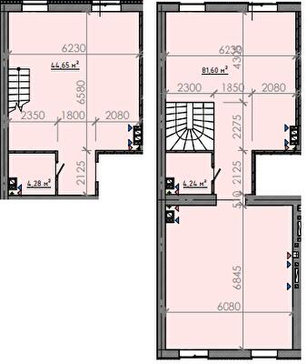 Дворівнева 134.77 м² в ЖК Osnova від 19 000 грн/м², Запоріжжя