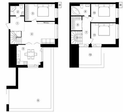 Дворівнева 110.4 м² в ЖК One House від 24 000 грн/м², м. Вишневе