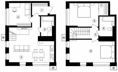 Двухуровневая 86 м² в ЖК One House от 26 000 грн/м², г. Вишневое