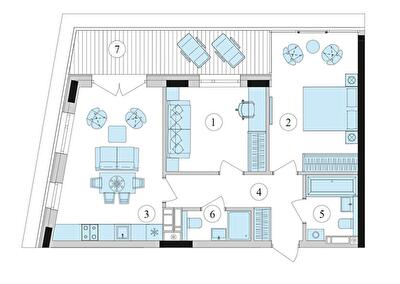 2-кімнатна 61.57 м² в ЖК Park Lake City від 46 357 грн/м², с. Підгірці