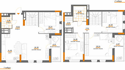 Дворівнева 129.35 м² в ЖК Нивки-Парк від 31 111 грн/м², Київ