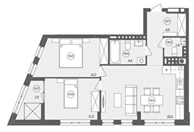 2-кімнатна 61.35 м² в ЖК ІНЖИР від 25 000 грн/м², Львів