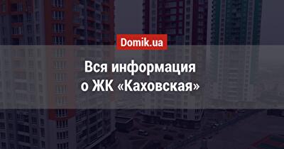 Полный обзор ЖК «Каховская» в инфографиках