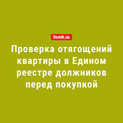 Как в Украине проверить отягощение квартиры в Едином реестре должников при продаже на вторичном рынке