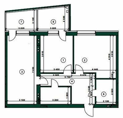 2-комнатная 89.63 м² в ЖК ParkVille от 42 050 грн/м², Харьков