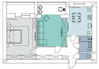 2-кімнатна 79.8 м² в ЖК Comfort House від 18 500 грн/м², с. Липини