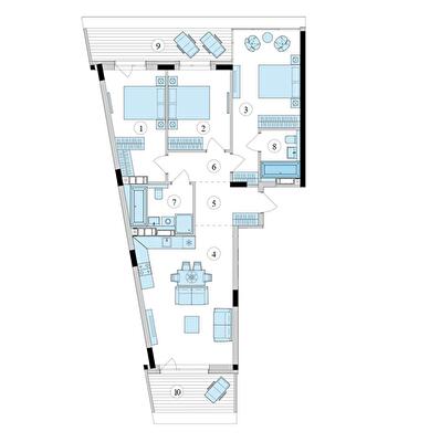 3-комнатная 110.8 м² в ЖК Park Lake City от 50 087 грн/м², с. Подгорцы