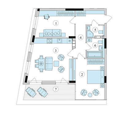 2-комнатная 70.13 м² в ЖК Park Lake City от 46 357 грн/м², с. Подгорцы