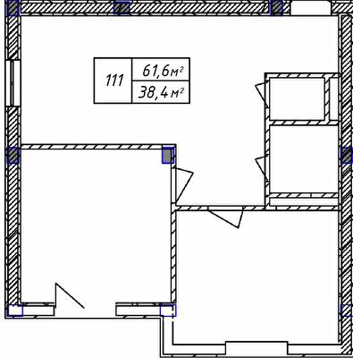 2-комнатная 61.6 м² в ЖК A3UM от 41 000 грн/м², Киев