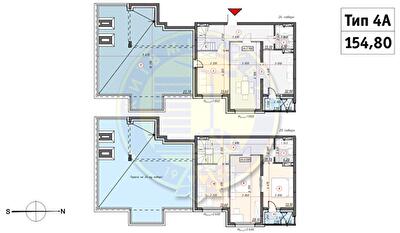 4-комнатная 154.8 м² в ЖК Кирилловский Гай от 32 414 грн/м², Киев