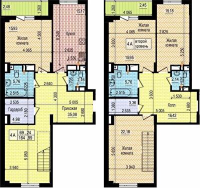 Двухуровневая 164.99 м² в ЖК Пролисок от 19 250 грн/м², Харьков