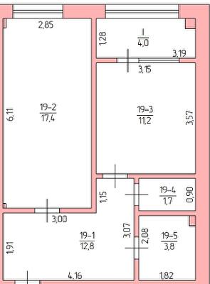 1-кімнатна 50.9 м² в ЖК The Loft від 8 500 грн/м², м. Нова Каховка