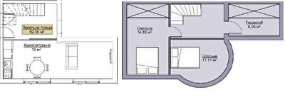 Двухуровневая 92.05 м² в ЖК Лайм от 13 800 грн/м², с. Агрономичное