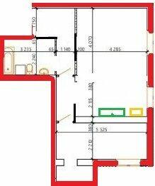 2-кімнатна 62 м² в ЖК Лайм від 20 450 грн/м², с. Агрономічне