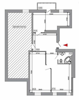 2-комнатная 71 м² в ЖК на ул. Гостинодворская, 14в от 10 050 грн/м², г. Ромны