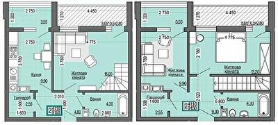 Двухуровневая 91.5 м² в ЖК Senator от 18 400 грн/м², Черновцы