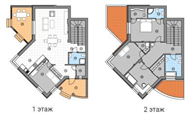 Таунхаус 170.25 м² в КГ Заречный Гай от 25 316 грн/м², с. Счастливое