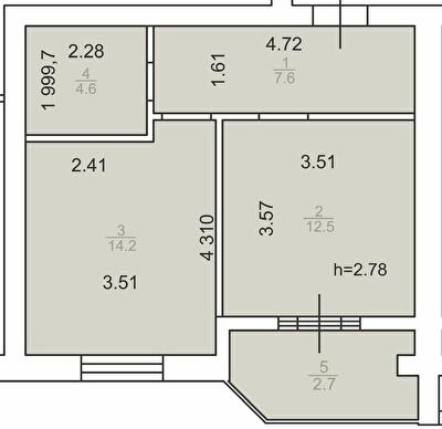 1-кімнатна 41.6 м² в ЖК Monaco від 30 750 грн/м², м. Ірпінь