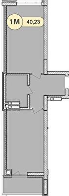 1-комнатная 40.23 м² в ЖК Синергия Сити от 25 500 грн/м², г. Ирпень