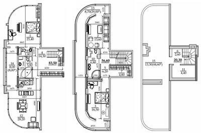 Двухуровневая 160.4 м² в Мкрн Таировские сады от 850 грн/м², с. Лиманка