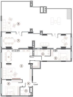 2-кімнатна 253.79 м² в ЖК АРСЕНАЛ House від 100 000 грн/м², Київ