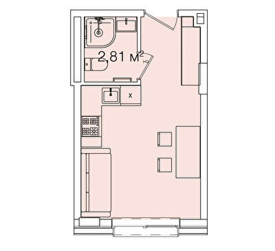 1-кімнатна 19.63 м² в ЖК Smart House від 81 590 грн/м², Львів
