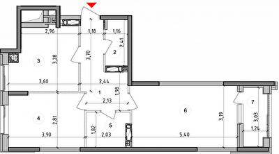 2-комнатная 56.9 м² в ЖК Оптимісто от 39 900 грн/м², с. Гатное