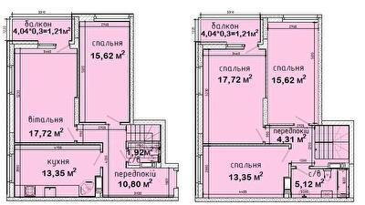 Дворівнева 117.95 м² в ЖК Авеню 42 від 36 960 грн/м², Київ